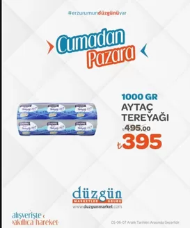 Düzgün Market kataloğu, Şahinbey | Cumadan Pazara | 2025-12-05T00:00:00.000Z - 2025-12-07T00:00:00.000Z