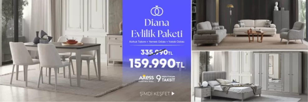 Evmoda kataloğu, Tarsus | Hazel Evlilik Paketi | 2025-12-09T00:00:00.000Z - 2025-12-23T00:00:00.000Z