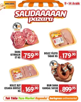 Barış Gross Market kataloğu, Saray (Tekirdağ) | Barış Gross Market katalog | 2025-12-09T00:00:00.000Z - 2025-12-14T00:00:00.000Z