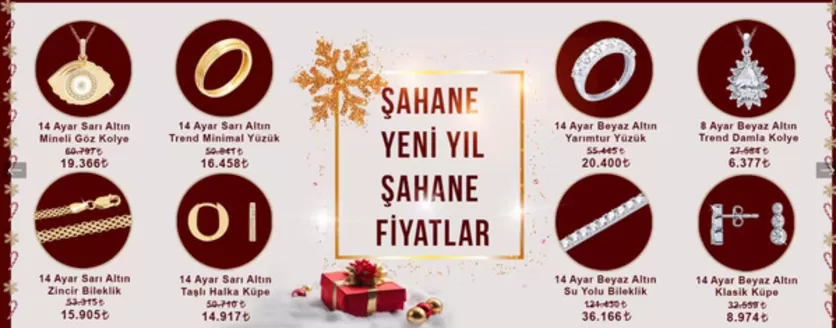 Gülaylar Altın kataloğu, Afyonkarahisar | ŞAHANE YENİ YIL ŞAHANE FİYATLAR | 2025-12-10T00:00:00.000Z - 2025-12-24T00:00:00.000Z