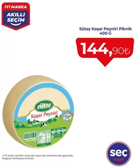 Seç Market kataloğu, Yeşilli | Seç Market katalog | 2025-12-04T00:00:00.000Z - 2025-12-17T00:00:00.000Z