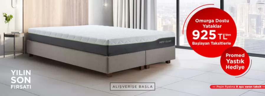 İşbir Yatak kataloğu, Merkezefendi | Yilin Son Firsati! | 2025-12-12T00:00:00.000Z - 2025-12-26T00:00:00.000Z