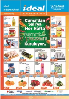 İdeal Hipermarket kataloğu, Hasanşeyh | Bulten | 2025-12-12T00:00:00.000Z - 2025-12-16T00:00:00.000Z
