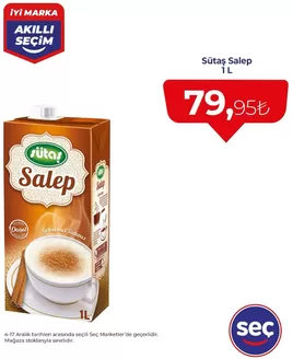 Seç Market kataloğu, Hasanşeyh | Tüm müşteriler için harika teklif | 2025-12-04T00:00:00.000Z - 2025-12-17T00:00:00.000Z