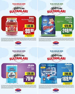 Sultan Market kataloğu, Korkuteli | Cazip teklifleri keşfedin | 2025-12-15T00:00:00.000Z - 2025-12-22T00:00:00.000Z