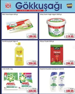 Gökkuşağı Market kataloğu, Sulusaray (Tokat) | Katalog | 2025-12-17T00:00:00.000Z - 2025-12-25T00:00:00.000Z