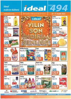İdeal Hipermarket kataloğu, Yeniçiftlik (Tekirdağ) | Bulten | 2025-12-19T00:00:00.000Z - 2025-12-31T00:00:00.000Z