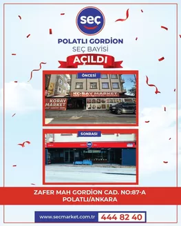 Seç Market kataloğu, Yomra | Özel fırsatlar ve indirimler | 2026-01-02T00:00:00.000Z - 2026-01-16T00:00:00.000Z