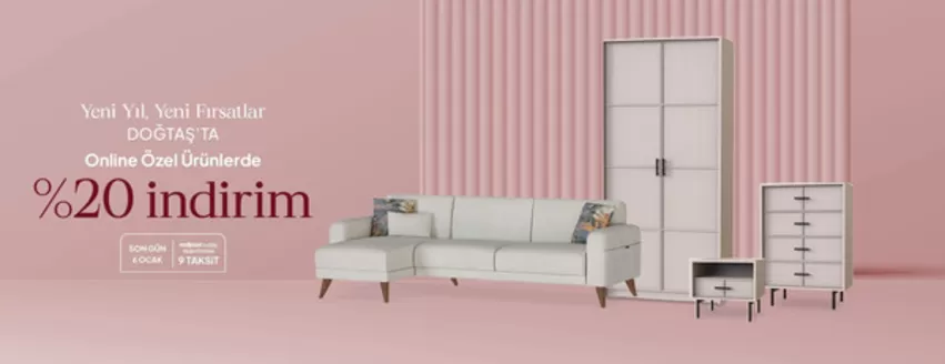 Doğtaş kataloğu, Samsun | %20 Indirim | 2026-01-06T00:00:00.000Z - 2026-01-20T00:00:00.000Z