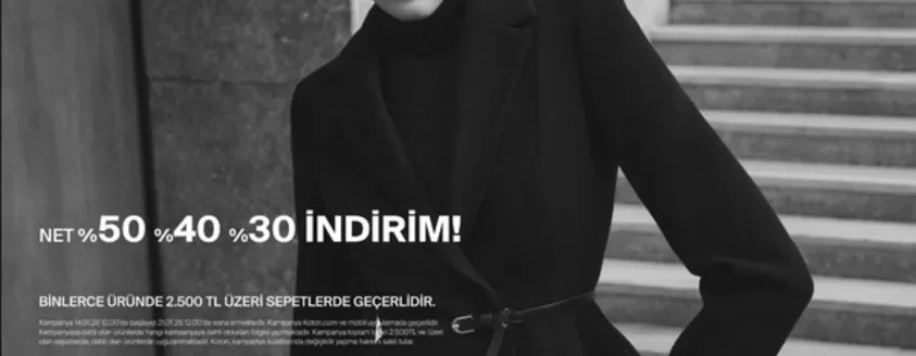 Koton kataloğu, Zonguldak | Net %40 Indirim | 2026-01-14T00:00:00.000Z - 2026-01-21T00:00:00.000Z