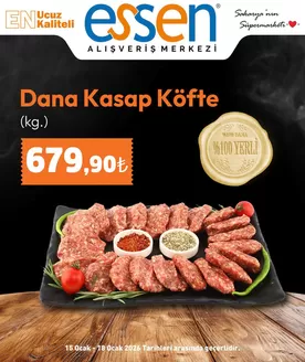 Essen AVM kataloğu, Çanakkale | İndirimler ve kampanyalar | 2026-01-15T00:00:00.000Z - 2026-01-18T00:00:00.000Z