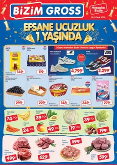 Bizim Toptan kataloğu, Kayseri | Sizin için en iyi fırsatlarımız | 2026-01-15T00:00:00.000Z - 2026-01-19T00:00:00.000Z