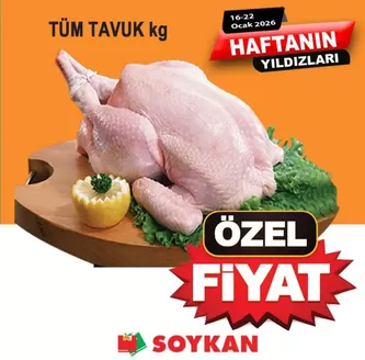 Soykan Market kataloğu, Köseli (Kırşehir) | Soykan Market katalog | 2026-01-16T00:00:00.000Z - 2026-01-22T00:00:00.000Z