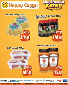 Happy Center kataloğu | En iyi fırsatlar ve indirimler | 2026-01-21T00:00:00.000Z - 2026-01-31T00:00:00.000Z