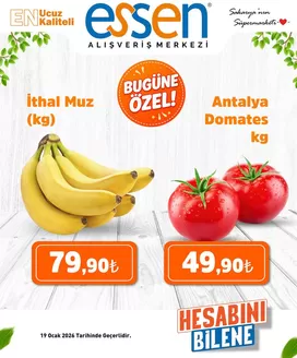 Essen AVM kataloğu | Şimdi fırsatlarımızla tasarruf edin | 2026-01-24T00:00:00.000Z - 2026-02-07T00:00:00.000Z