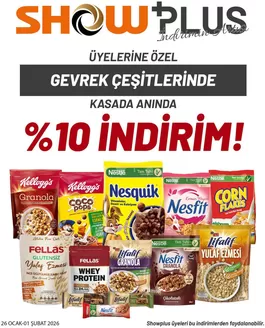 Show Market kataloğu | Tüm fırsat avcıları için en iyi teklifler | 2026-01-26T00:00:00.000Z - 2026-02-01T00:00:00.000Z