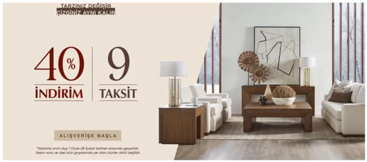 Kervan Mobilya kataloğu, Muğla | Kampanya | 2026-01-30T00:00:00.000Z - 2026-02-28T00:00:00.000Z