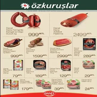 Özkuruşlar kataloğu | Danet Lezzetleri Özkuruşlar’da Seni Bekliyor. | 2026-02-02T00:00:00.000Z - 2026-02-28T00:00:00.000Z