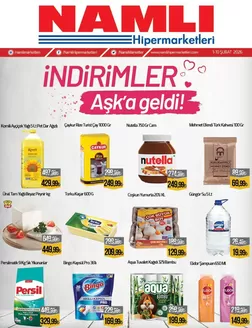 Namlı Hipermarketleri kataloğu | Indirimler | 2026-02-03T00:00:00.000Z - 2026-02-10T00:00:00.000Z