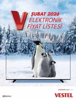 Vestel kataloğu | Tüketici Elektroniği | 2026-02-01T00:00:00.000Z - 2026-02-28T00:00:00.000Z