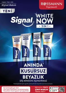 Rossmann kataloğu, İzmir | Seçili ürünlerde harika indirimler | 2026-02-02T00:00:00.000Z - 2026-03-01T00:00:00.000Z