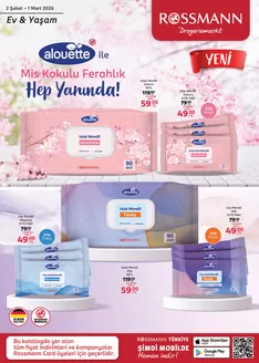 Rossmann kataloğu, İzmir | Güncel fırsatlar ve teklifler | 2026-02-02T00:00:00.000Z - 2026-03-01T00:00:00.000Z