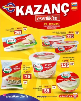 Esenlik kataloğu, Balıkesir | Güncel fırsatlar ve teklifler | 2026-02-06T00:00:00.000Z - 2026-02-18T00:00:00.000Z