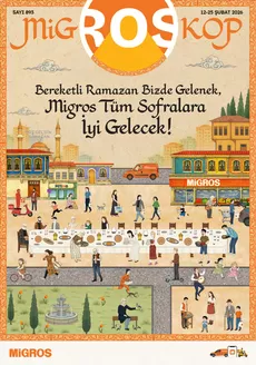 Migros kataloğu, Bayraklı | Migros katalog | 2026-02-12T00:00:00.000Z - 2026-02-25T00:00:00.000Z