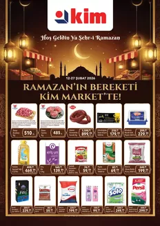 Kim Market kataloğu | Kim Market katalog | 2026-02-12T00:00:00.000Z - 2026-02-27T00:00:00.000Z