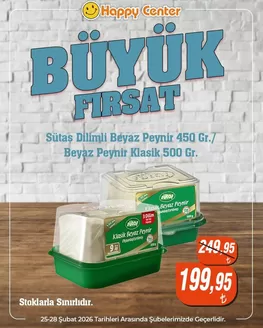 Happy Center kataloğu | Güncel fırsatlar ve teklifler | 2026-02-25T00:00:00.000Z - 2026-02-28T00:00:00.000Z