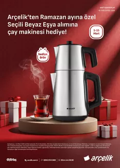 Arçelik kataloğu, Bornova | Arçelik Genel Kataloğu | 2026-03-01T00:00:00.000Z - 2026-03-15T00:00:00.000Z