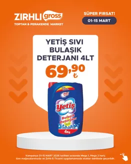 Zırhlı Toptan market kataloğu, Bolu | Zırhlı Toptan market katalog | 2026-03-01T00:00:00.000Z - 2026-03-15T00:00:00.000Z