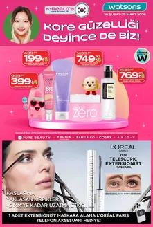 Watsons kataloğu | İndirimler ve kampanyalar | 2026-02-26T00:00:00.000Z - 2026-03-25T00:00:00.000Z