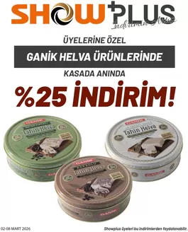 Show Market kataloğu, Bolu | Özel fırsatlar ve indirimler | 2026-03-02T00:00:00.000Z - 2026-03-08T00:00:00.000Z
