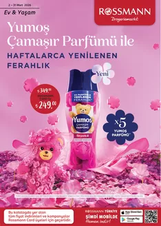 Rossmann kataloğu, Beyoğlu | Güncel fırsatlar ve teklifler | 2026-03-02T00:00:00.000Z - 2026-03-31T00:00:00.000Z