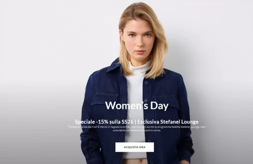 Stefanel kataloğu, Afyonkarahisar | Women's Day | 2026-03-07T00:00:00.000Z - 2026-03-23T00:00:00.000Z