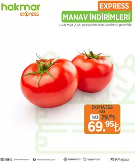 Hakmar Express kataloğu, Bayraklı | Geniş teklif yelpazesi | 2026-03-06T00:00:00.000Z - 2026-03-08T00:00:00.000Z