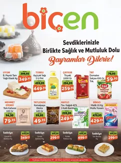 Biçen Market kataloğu, Akpınar (Eskişehir) | Biçen Market katalog | 2026-03-17T00:00:00.000Z - 2026-03-22T00:00:00.000Z