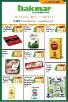 Hakmar kataloğu, Silifke | Fırsat avcıları için teklifler | 2026-03-13T00:00:00.000Z - 2026-03-25T00:00:00.000Z