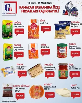 Grup Gökkuşağı kataloğu, Akçakaya | Grup Gökkuşağı katalog | 2026-03-13T00:00:00.000Z - 2026-03-31T00:00:00.000Z