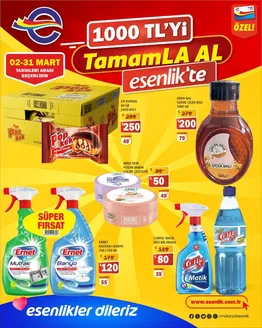 Esenlik kataloğu, Akçakaya | Herkes için cazip özel teklifler | 2026-03-02T00:00:00.000Z - 2026-03-31T00:00:00.000Z