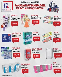 Grup Gökkuşağı kataloğu, İmamoğlu | Sizin için özel teklifler | 2026-03-13T00:00:00.000Z - 2026-03-31T00:00:00.000Z