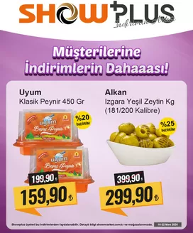 Show Market kataloğu, Antalya | En iyi fırsatlar ve indirimler | 2026-03-16T00:00:00.000Z - 2026-03-22T00:00:00.000Z