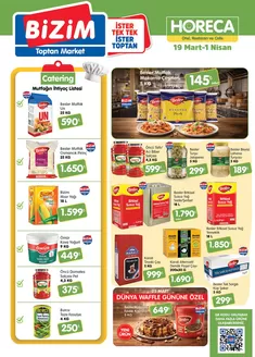 Bizim Toptan kataloğu, Antalya | Müşterilerimiz için özel fırsatlar | 2026-03-19T00:00:00.000Z - 2026-04-01T00:00:00.000Z