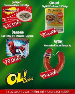 Olicenter Marketçilik kataloğu, Muş | Seçili ürünlerde harika indirimler | 2026-03-18T00:00:00.000Z - 2026-03-22T00:00:00.000Z
