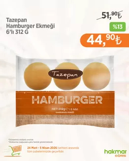 Hakmar Express kataloğu | Tüm müşteriler için en iyi fırsatlar | 2026-03-24T00:00:00.000Z - 2026-04-05T00:00:00.000Z
