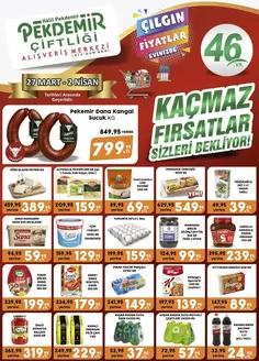 Pekdemir kataloğu | Sizin için özel teklifler | 2026-03-27T00:00:00.000Z - 2026-04-02T00:00:00.000Z