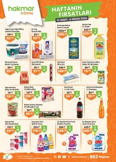 Hakmar Express kataloğu | 31 Mart-6 Nisan 2026 | 2026-03-31T00:00:00.000Z - 2026-04-06T00:00:00.000Z