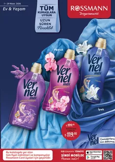 Rossmann kataloğu | Sizin için en iyi tekliflerimiz | 2026-04-01T00:00:00.000Z - 2026-04-29T00:00:00.000Z