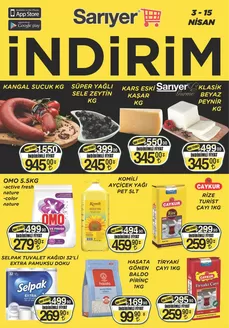 Sarıyer Market kataloğu, Beyciler | Indirim | 2026-04-03T00:00:00.000Z - 2026-04-15T00:00:00.000Z